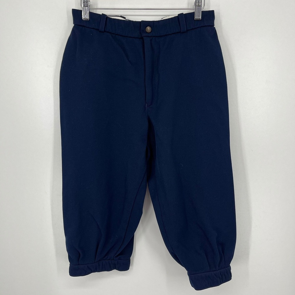 Christopher Dawes Blue Breeches English Countrywear Equestrian Pants Mens 30